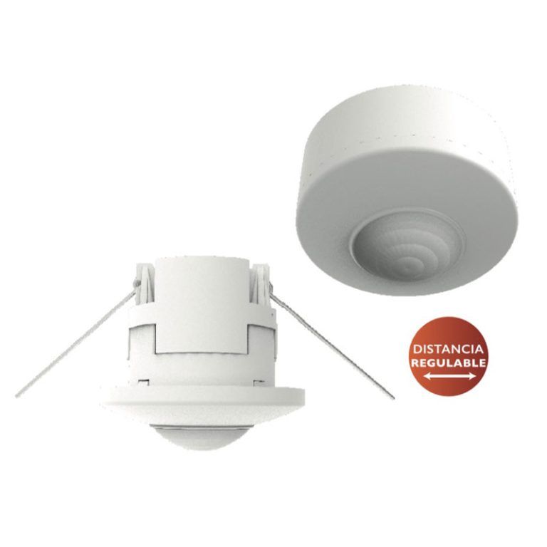 Sensor de movimiento SUPERFICIE/EMPOTRAR PIR 360º IP20 1000W - OnOff ...
