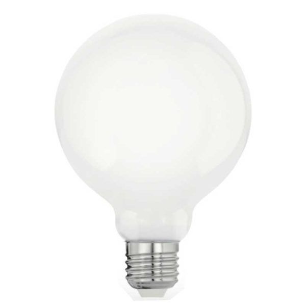 Lámpara globo Led G95 vintage Mate E27 8W 360º 850LM