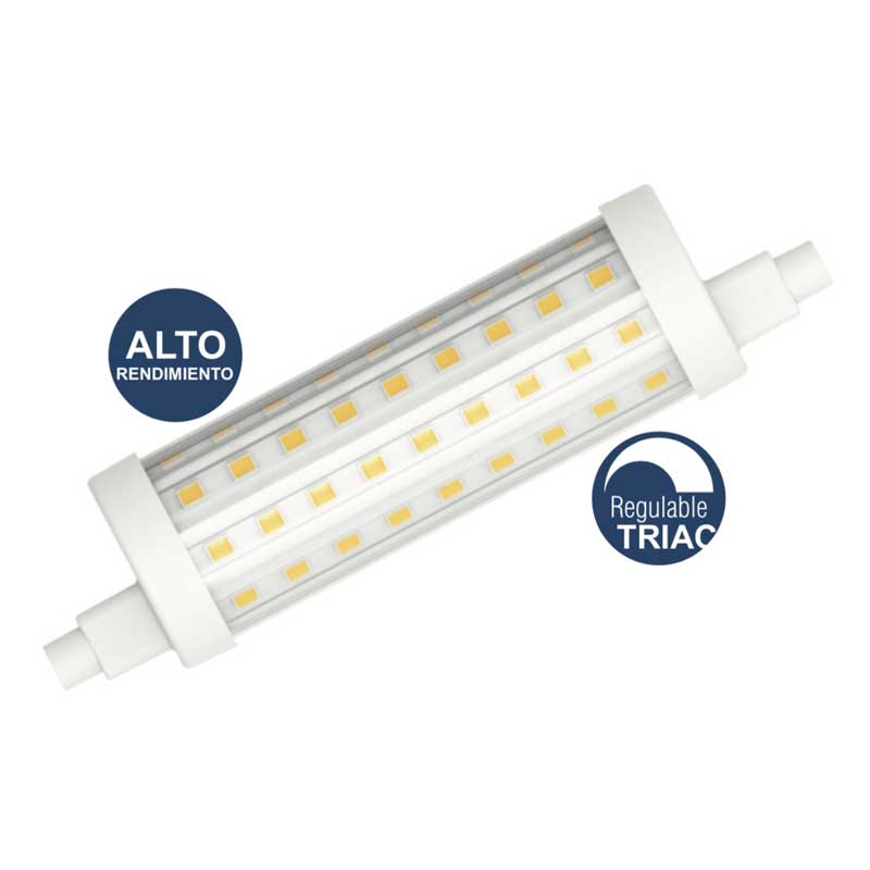 led_lineal_R7S_118MM_regulable