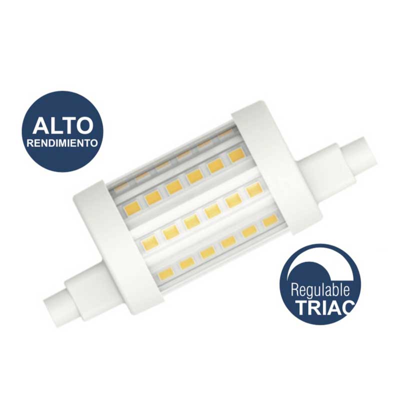 led_lineal_R7S_78MM_regulable