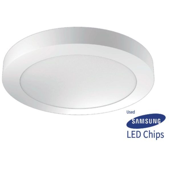 Downlight Led redondo superficie 25W 120º Ø225x35MM CHIP SAMSUNG