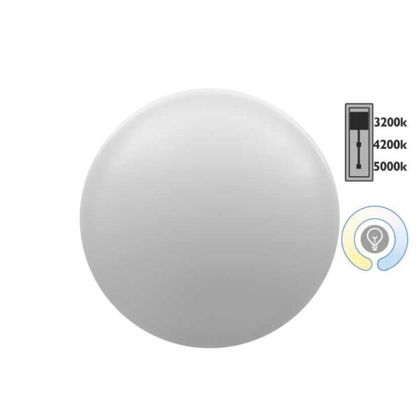 Plafón Led redondo 3 en 1 CCT 36W 120º Ø490x65MM