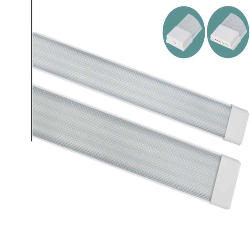 Regleta LED 1200mm PRISMÁTICA BLANCA