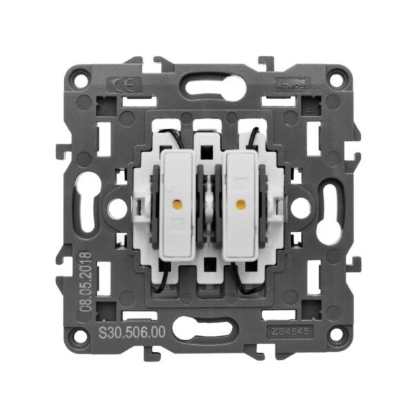 INTERRUPTOR DOBLE LUMINOSO/MECANISMO S30