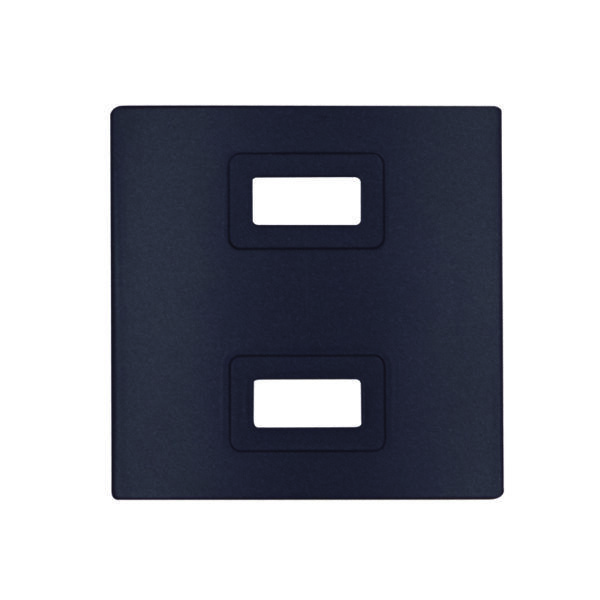 TAPA BASE USB DOBLE/GRAFITO S30
