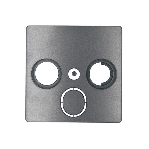 TAPA BASE TV+FM+SAT ALUMINIO S30