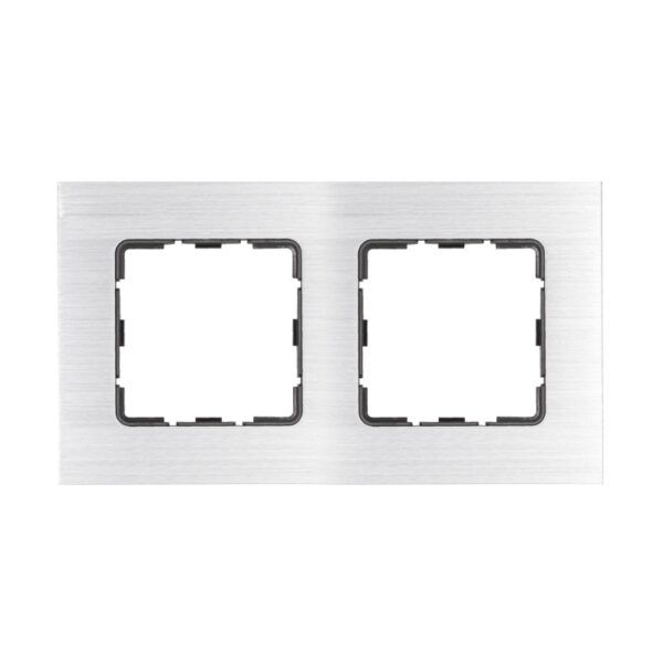 MARCO ALUMINIO 2 ELEM. ALUM BRUSHED S30