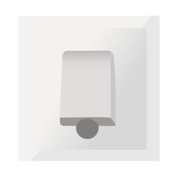 TAPA SALIDA CABLE/BLANCO S40 ART