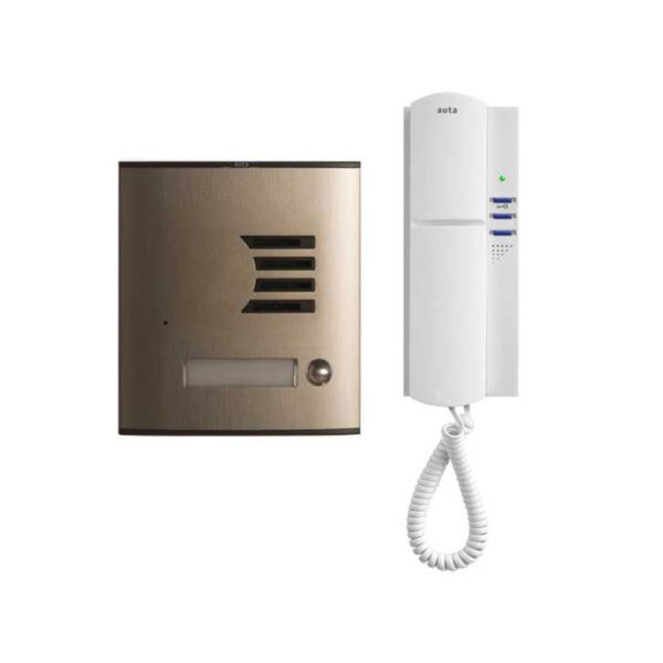 KIT PORTERO TELEFONILLO COMPACT 2 HILOS ELECTRONICO