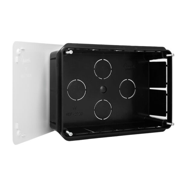 Caja de registro y empalme de empotrar 200x130 con tornillos
