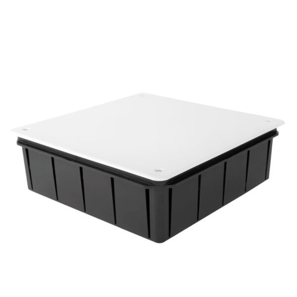 Caja de registro y empalme de empotrar 200x200 con tornillos