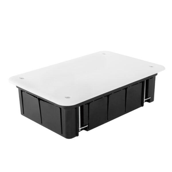Caja de registro y empalme de empotrar para tabique hueco 160x100 con tornillos