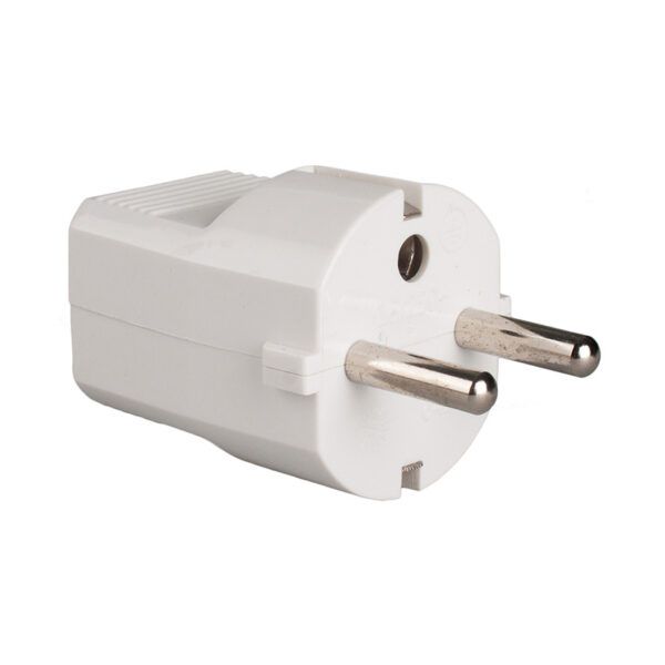 CLAVIJA BIPOLAR TT/LATERAL 10/16A 250V BLANCA