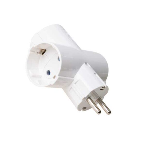 ADAPTADOR 3 TOMAS BIPOLAR TTL.16A 250V