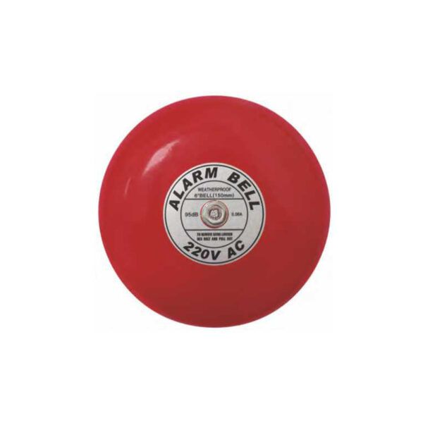TIMBRE INDUSTRIAL Ø150 IP44 95dB ROJO