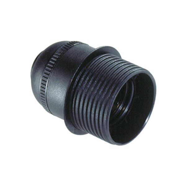 PORTALAMPARAS TOPE E27 NEGRO