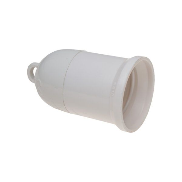 PORTALAMPARAS OBRA E27 BLANCO