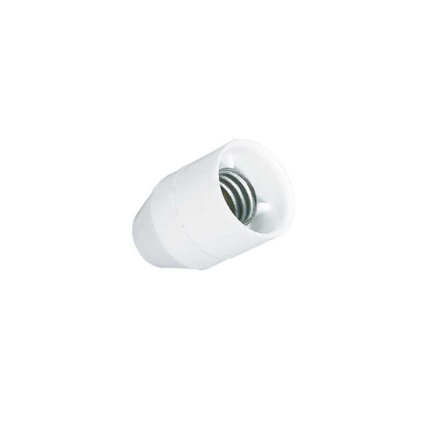 PORTALAMPARAS BAQUELITA MINI E14 BLANCO