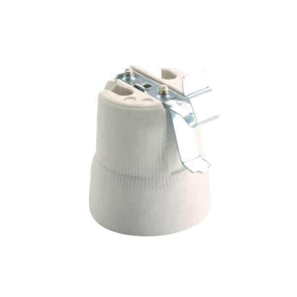 PORTALAMPARAS E27 CERAMICO PLAFON 4A