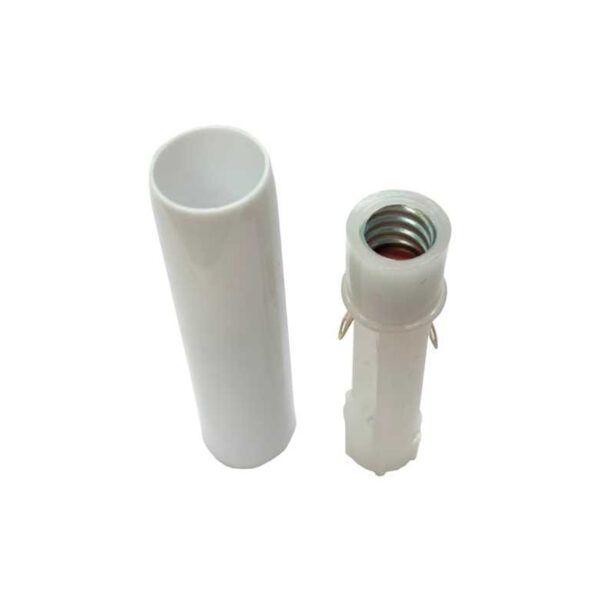 CONJUNTO VELA PARA 8CM BLANCA