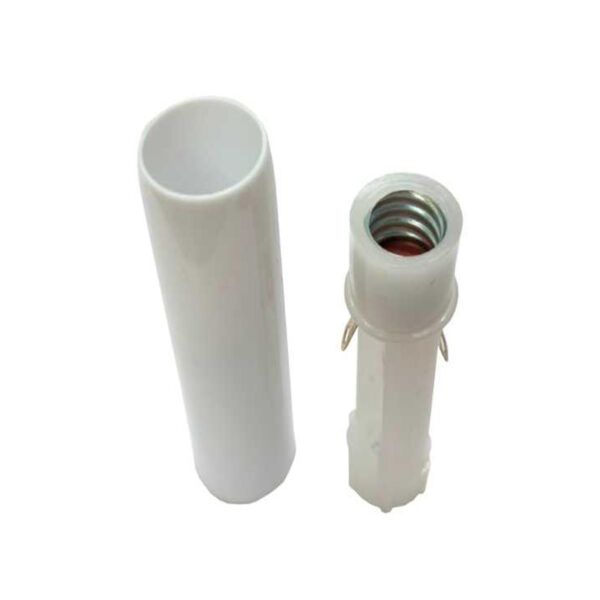 CONJUNTO VELA PARA 8CM BLANCA