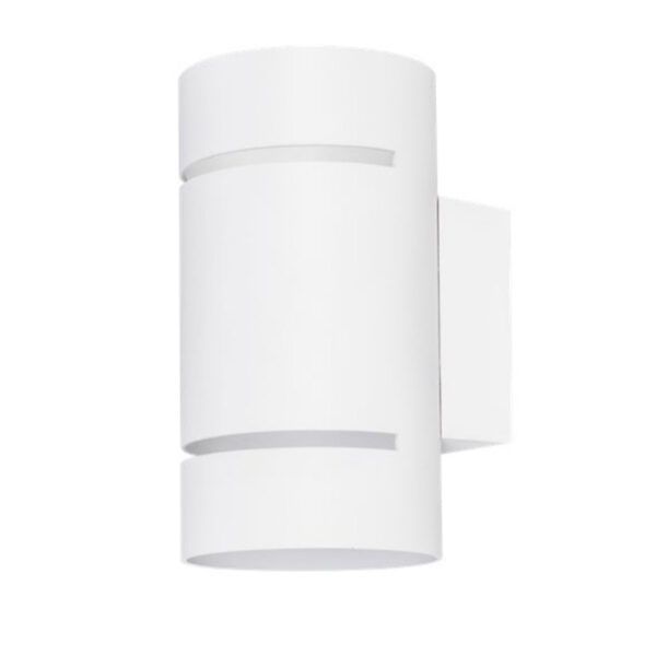Aplique interior decorativo redondo 1xG9 UP/DOWN IP20 blanco 160x80MM