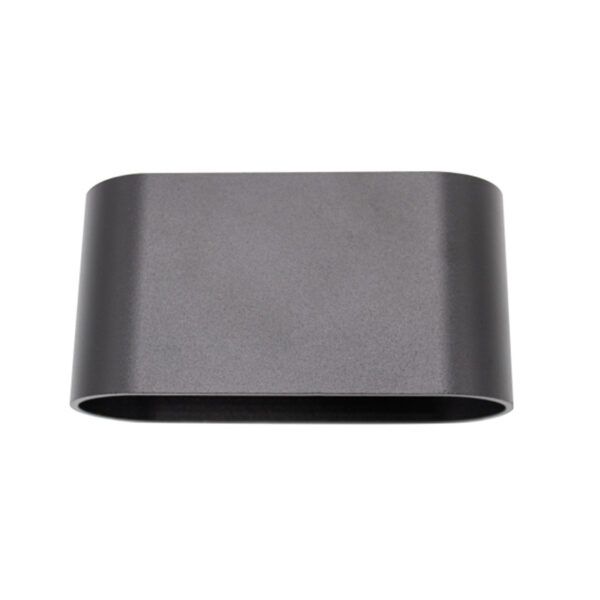 Aplique interior decorativo 1xG9 UP/DOWN IP20 negro 160x80MM