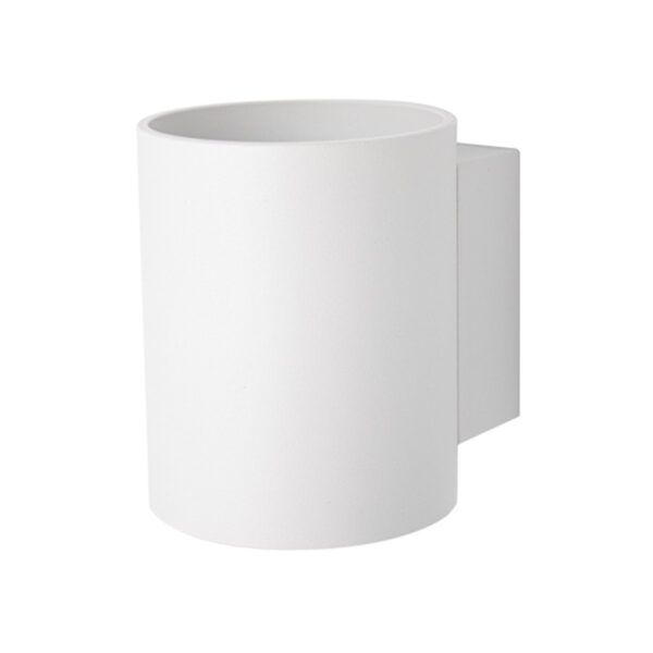Aplique interior decorativo redondo 1xG9 UP/DOWN IP20 blanco 100x80MM
