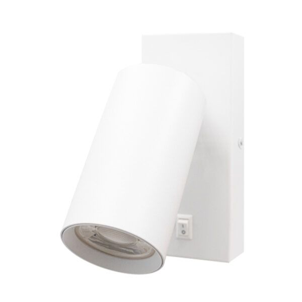 Aplique interior decorativo tipo LECTOR PARED GU10 blanco