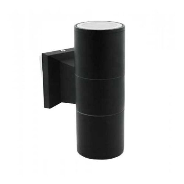 Aplique pared TUBE UP/DOWN Negro; Exterior IP54; 2xGU10