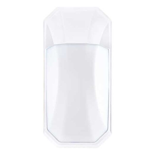 Aplique pared CRUZ policarbonato blanco; LED 24W; Exterior IP65; 1800Lm; 4000k