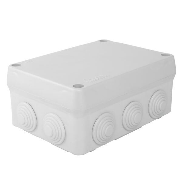 Caja estanca plexo con conos superficie; tornillos 1/4 de vuelta 153x110x65