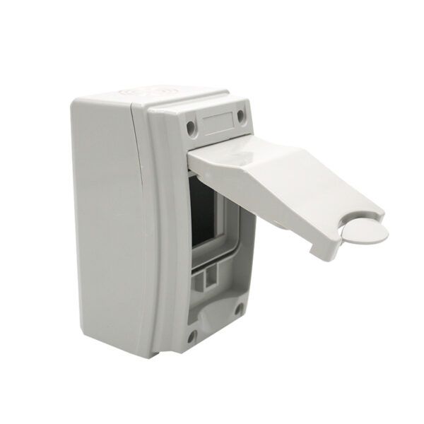 CAJA SUPERFICE 3 ELEMENTOS IP65 PUERTA OPACA; APERTURA ARRIBA - 88x158x100MM