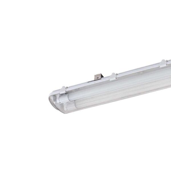 Pantalla estanca para tubo LED; IP65; 2xT8 600mm