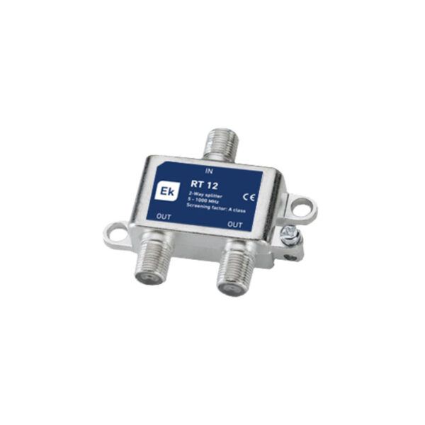Repartidor 5-2400Mhz Tipo F 1 Entrada 2 Salidas