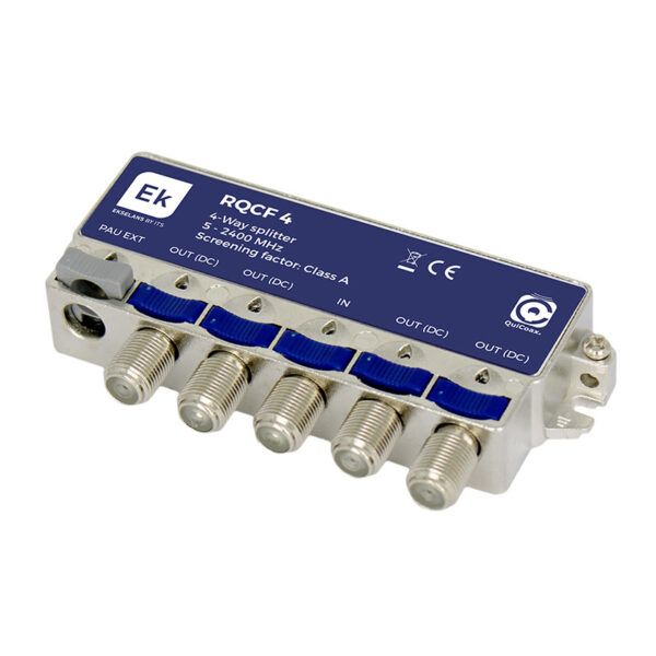 Repartidor 5-2400Mhz Quicoax 1 Entrada 4 Salidas