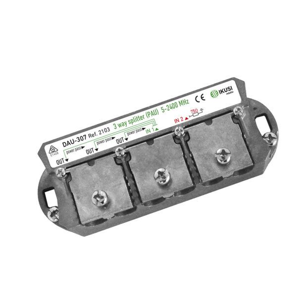 Repartidor 5-2400Mhz Tornillo 1 Entrada 3 Salidas
