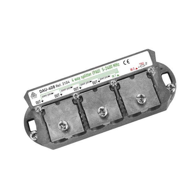 Repartidor 5-2400Mhz Tornillo 1 Entrada 4 Salidas