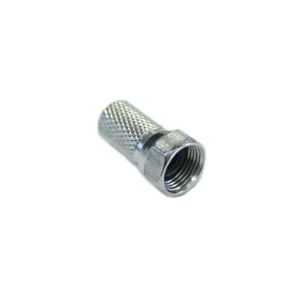 Conector Tipo F Macho Roscado Para Cable 6,7Mm