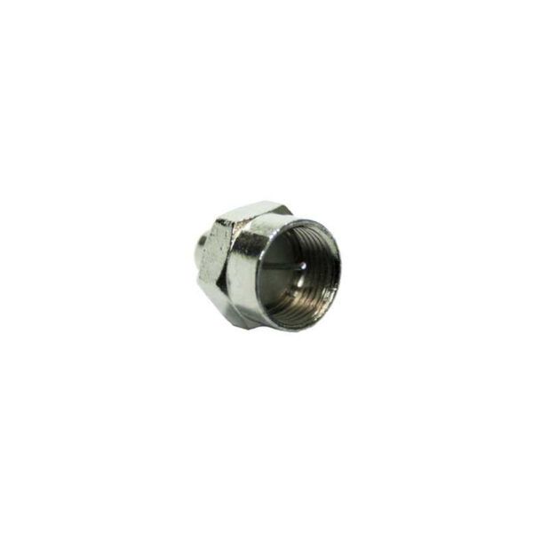 Carga Tipo F De 75Ohn En Laton Niquelado