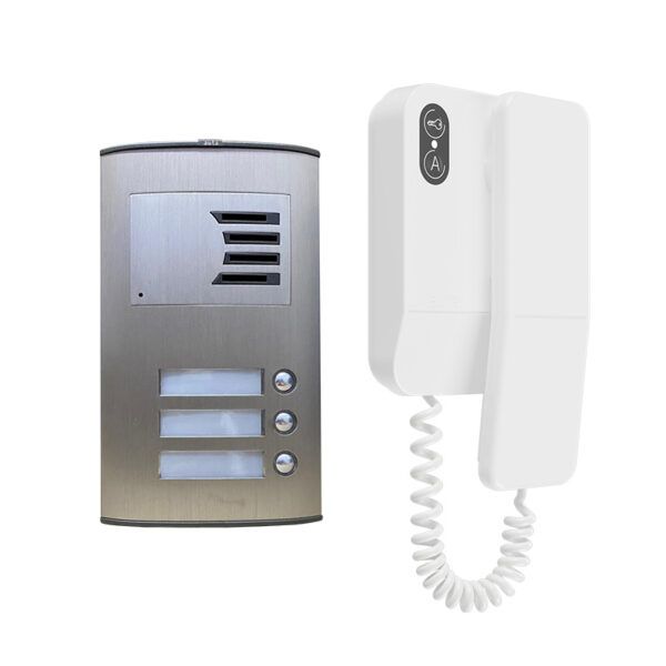 Kit de portero Compact S2 con telefonillo Neos blanco 4+N 3/L