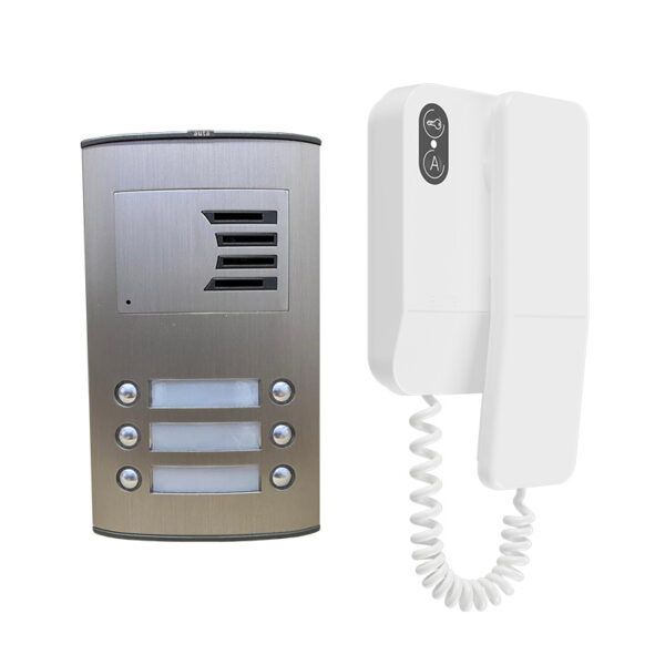 Kit de portero Compact S2 con telefonillo Neos blanco 4+N 6/L