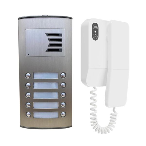 Kit de portero Compact S3 con telefonillo Neos blanco 4+N 10/L