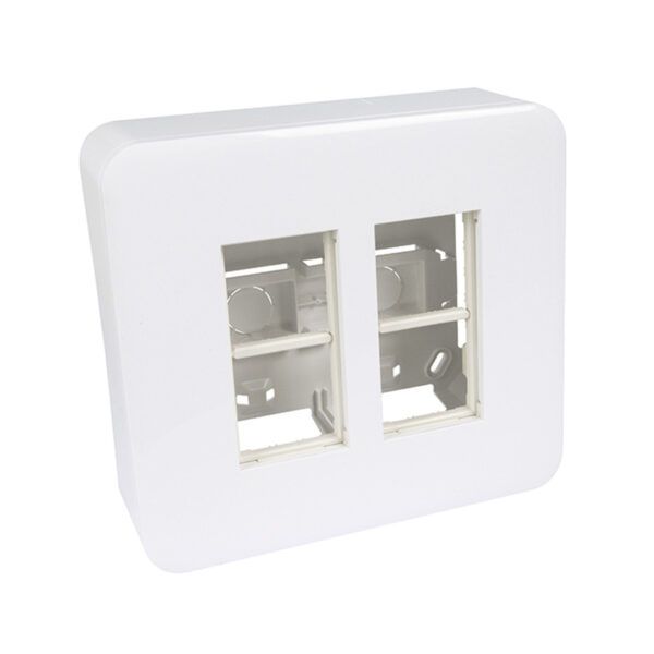 PUESTO DE TRABAJO DE SUPERFICIE 2X4 MÓD BLANCO