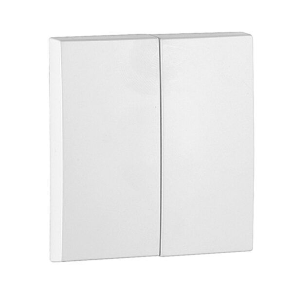 TECLA DOBLE SERIE LOGUS90 BLANCO
