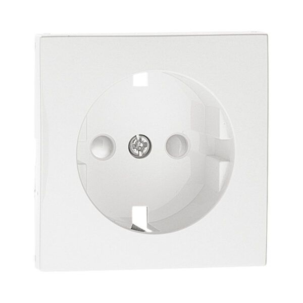 TAPA SCHUKO CON PROTECCION SERIE LOGUS90 BLANCO
