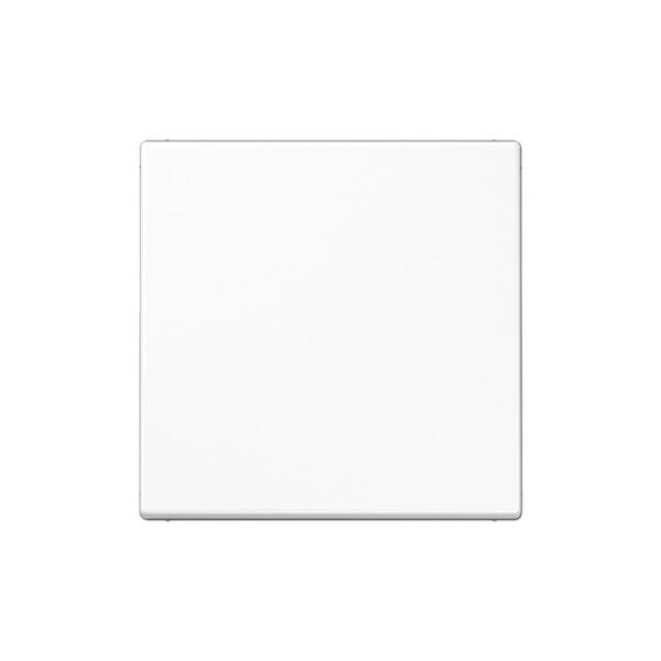 Tecla simple, duroplástico, Serie LS, blanco alpino