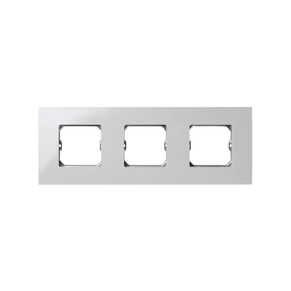 SM2700630-030 Marco compacto para 3 elementos blanco con bastidor Simon 27 Play