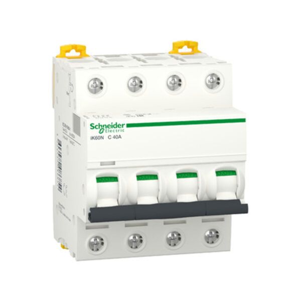 Interruptor magnetotérmico, Acti9 iK60N, 4P, 63A, Curva C, 6kA
