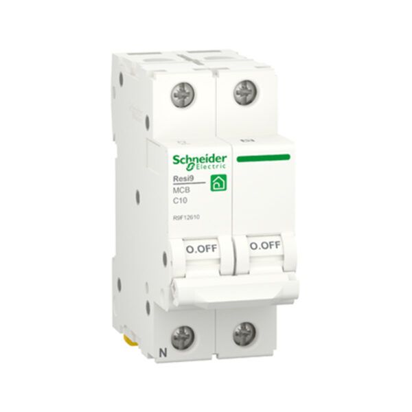 Interruptor Magnetotérmico; Resi9; 1P+N; 10 A; 6000 A; 230 V